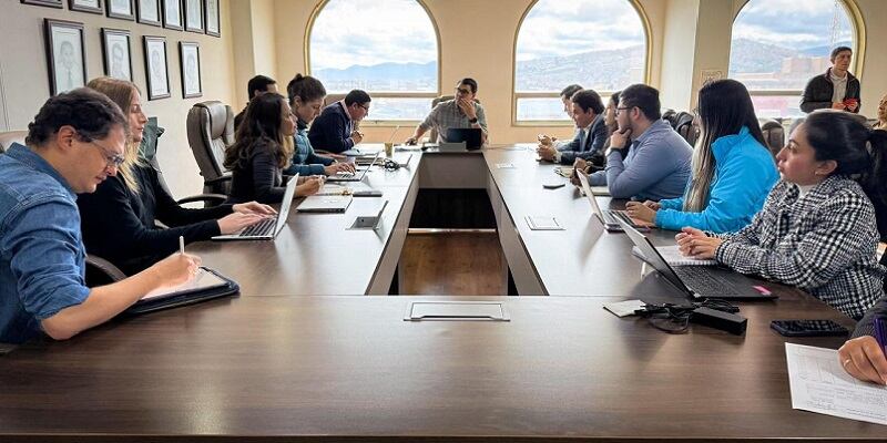 Delegados de la Agencia Francesa de Desarrollo (AFD) se reunieron con funcionarios del departamento y del municipio.