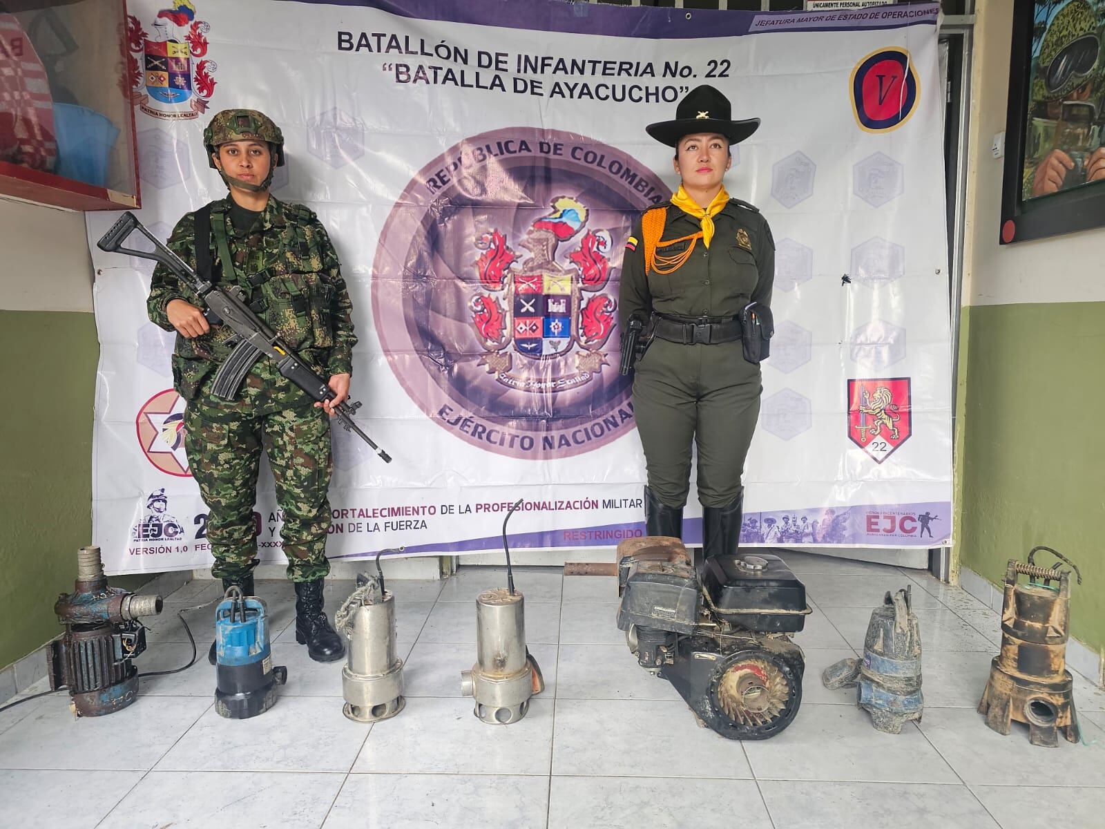 Minería ilegal para la extracción de oro