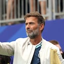 HOUSTON, TEXAS - JUNE 14: J�rgen Klopp attends the FIFA World Cup 2026 Group E match between Germany and Curacao at Houston Stadium on June 14, 2026 in Houston, Texas. Alexander Hassenstein/Getty Images/AFP (Photo by ALEXANDER HASSENSTEIN / GETTY IMAGES NORTH AMERICA / Getty Images via AFP)