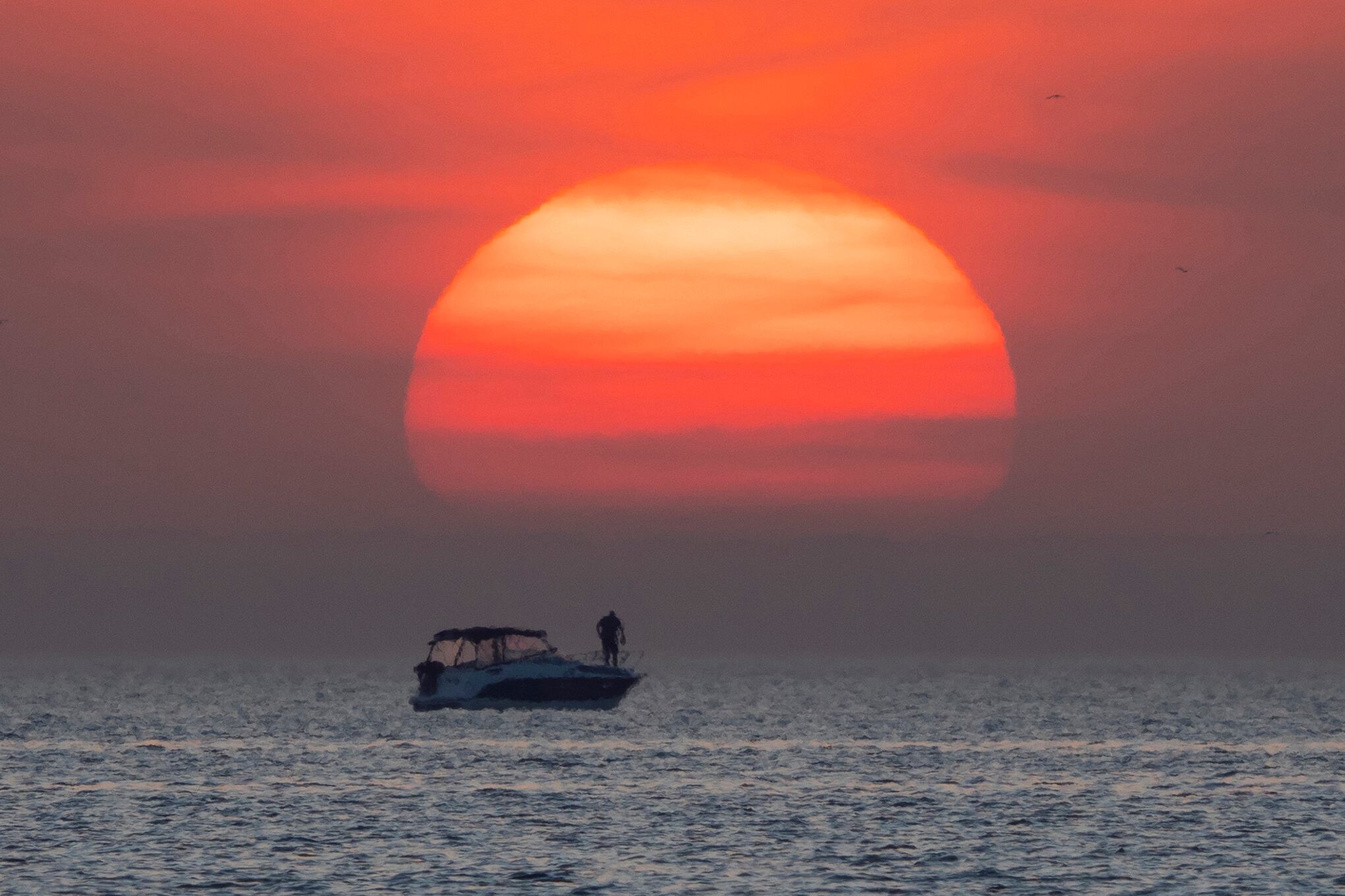 Los atardeceres del otoño.
