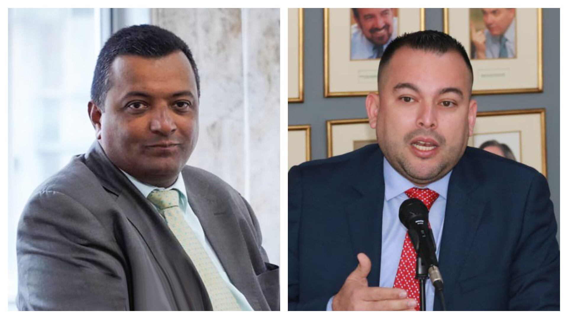 El representante Víctor Manuel Salcedo le contestó al viceministro de Trabajo Edwin Palma.