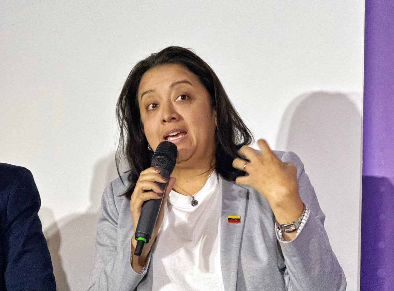 La política venezolana refugiada en Colombia, Gaby Arellano, ve esperanza de un cambio con ayuda de Estados Unidos.