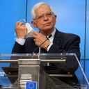 El jefe de la diplomacia europea, Josep Borrell. (Photo by Francois WALSCHAERTS / various sources / AFP)