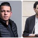 Jota Pe Hernández e Iván Cepeda