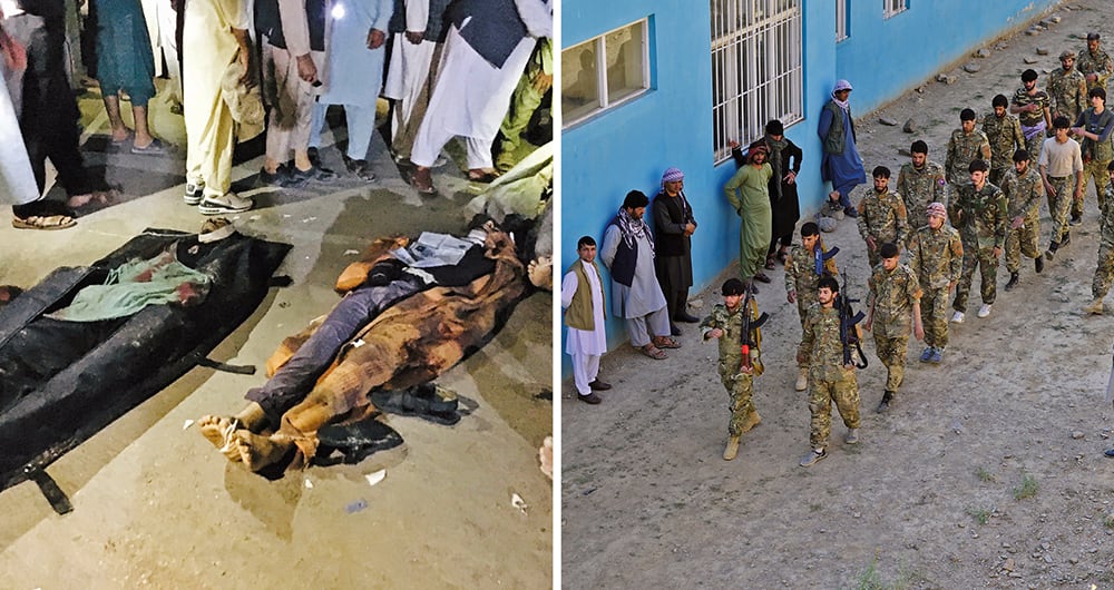 Los ataques al aeropuerto y la amenaza de más atentado dejan a una población angustiada y a un ejército talibán que tendrá que luchar contra el Isis-K. Foto: AP