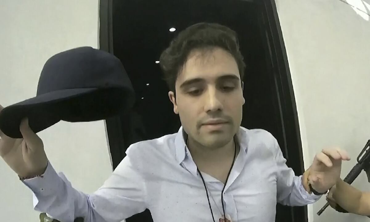 Autoridades de México recapturaron a Ovidio Guzmán, hijo de el 'Chapo'