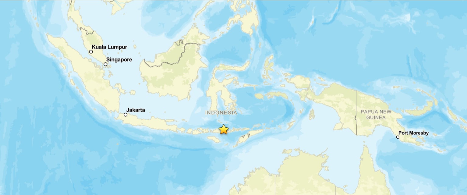 El movimiento tuvo lugar en una región de Indonesia conocida por su frecuente actividad sísmica.