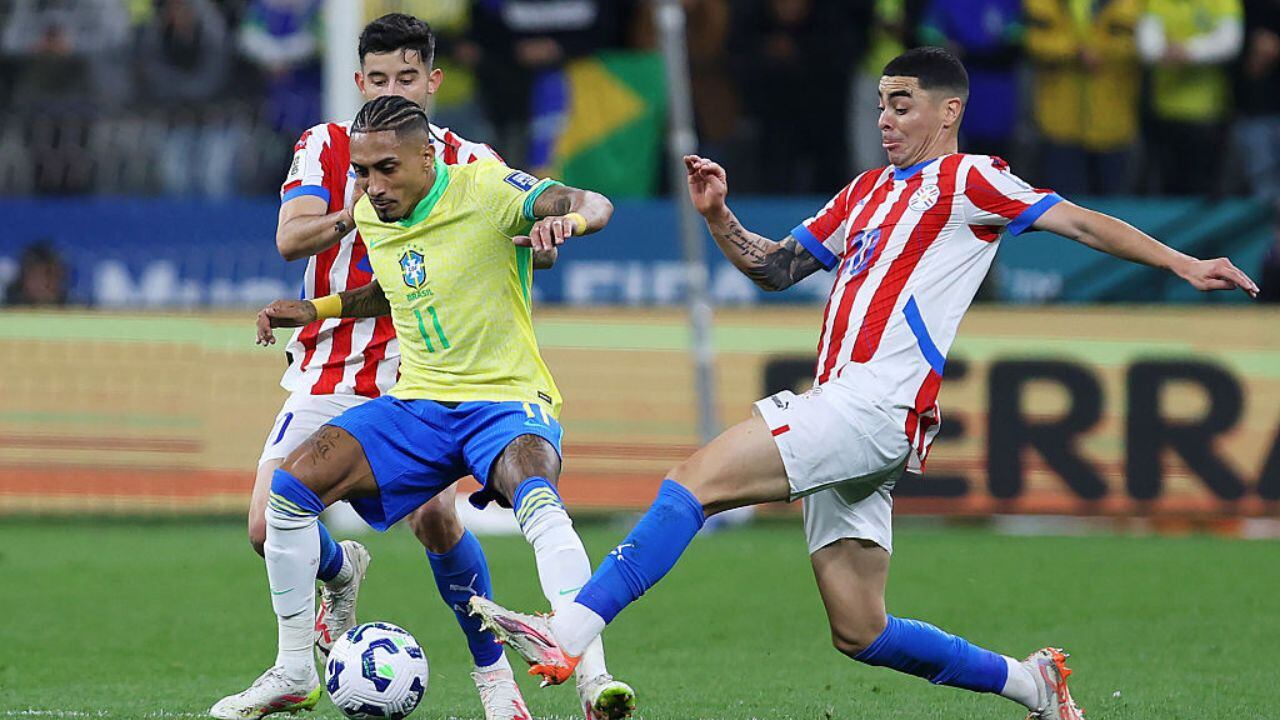 Brasil vs. Paraguay por eliminatorias.