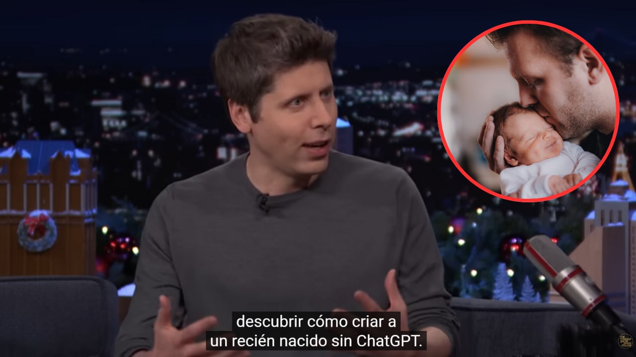 Altman reveló que la IA se ha convertido en un recurso constante durante sus primeros meses como padre.