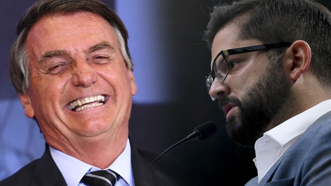 Chile presentó nota de protesta ante el gobierno de Brasil por palabras e Bolsonaro contra Gabriel Boric.