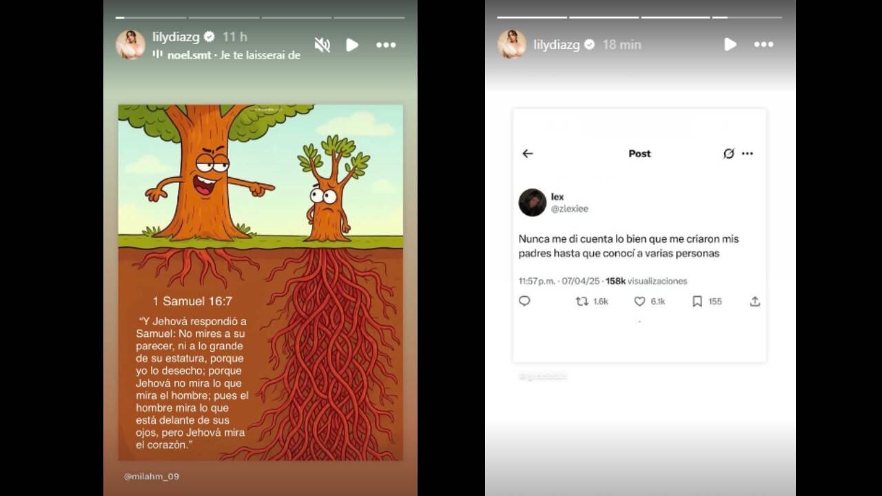 Lily Díaz publicó mensajes inesperados tras polémica por infidelidad de su esposo