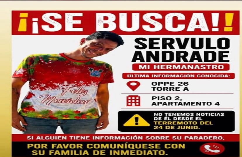 Si tiene información, por favor, comunicarse a los números compartidos o difundir para llegar a más personas.