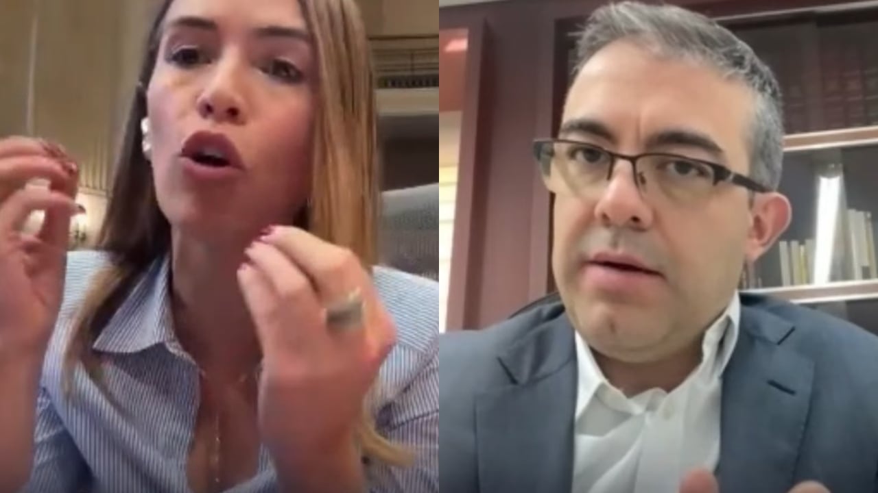 La representante y el senador no se pusieron de acuerdo a la hora de hablar de la reforma laboral.