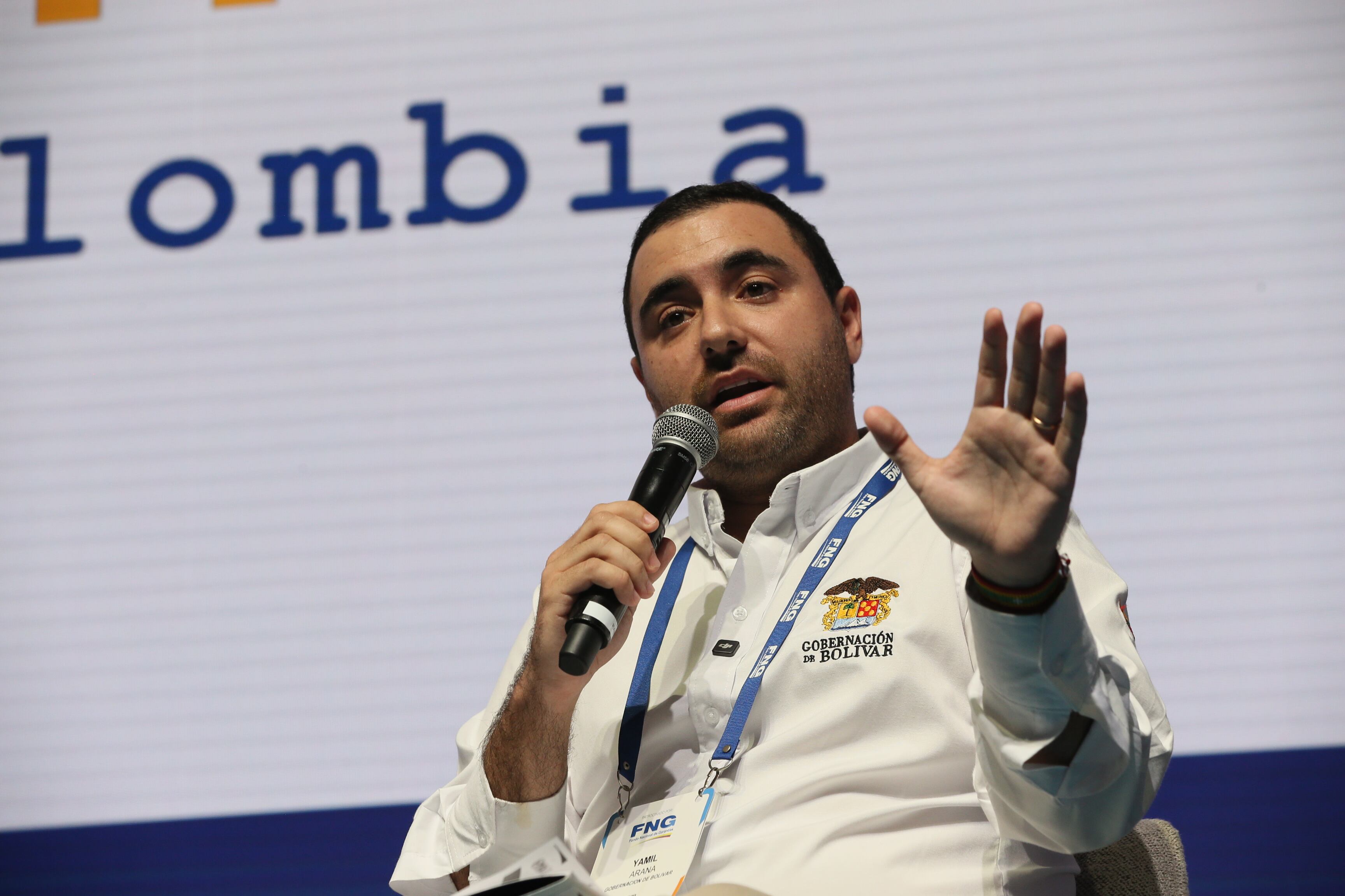 Yamil Arana, Gobernador de Bolívar.