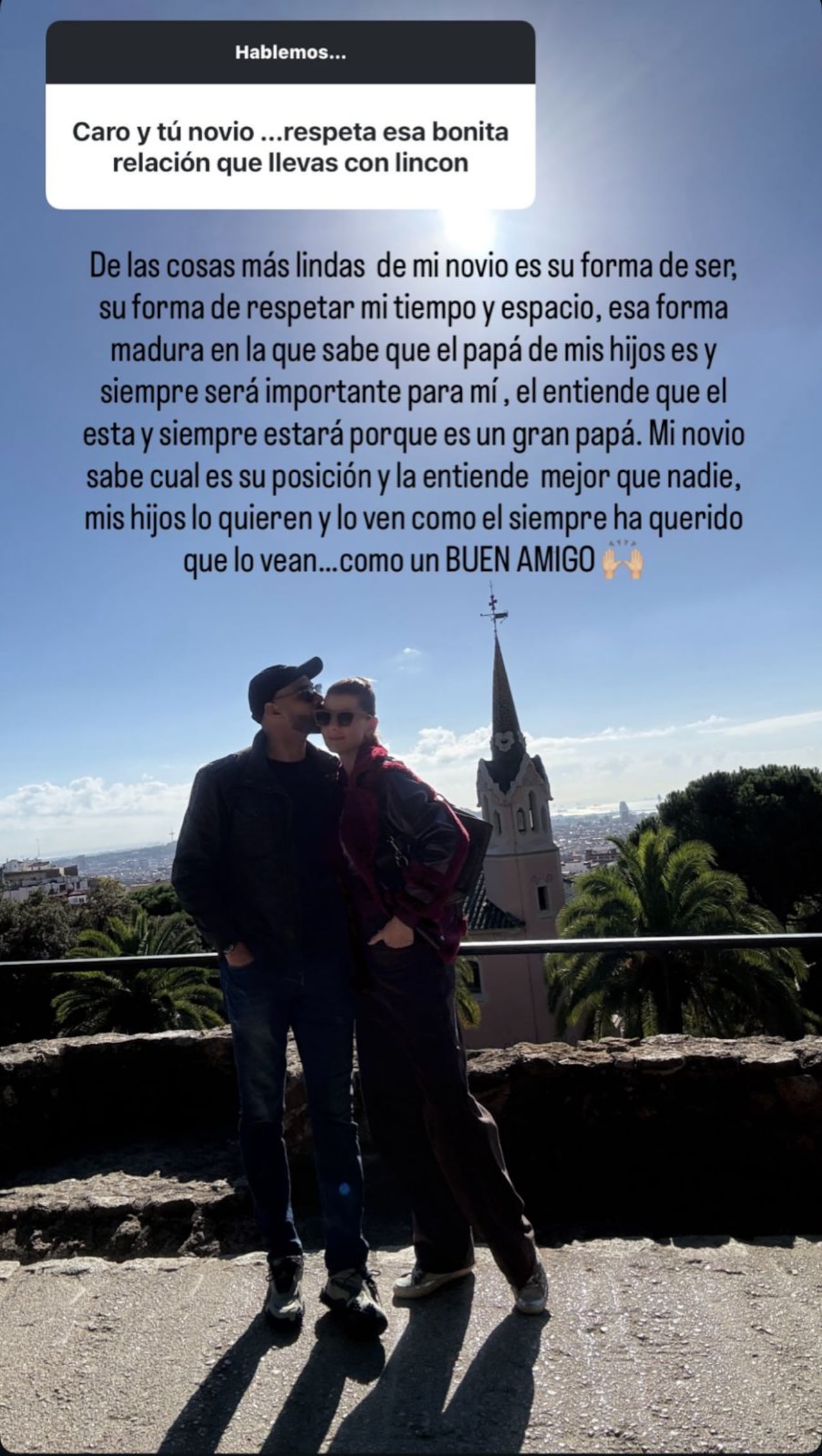 Carolina Cruz habló sobre su novio.