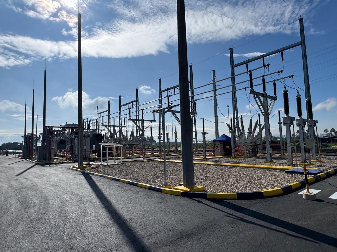 La Subestación Tren de Occidente es el primer punto de conexión para el suministro de energía requerido para el funcionamiento de RegioTram.