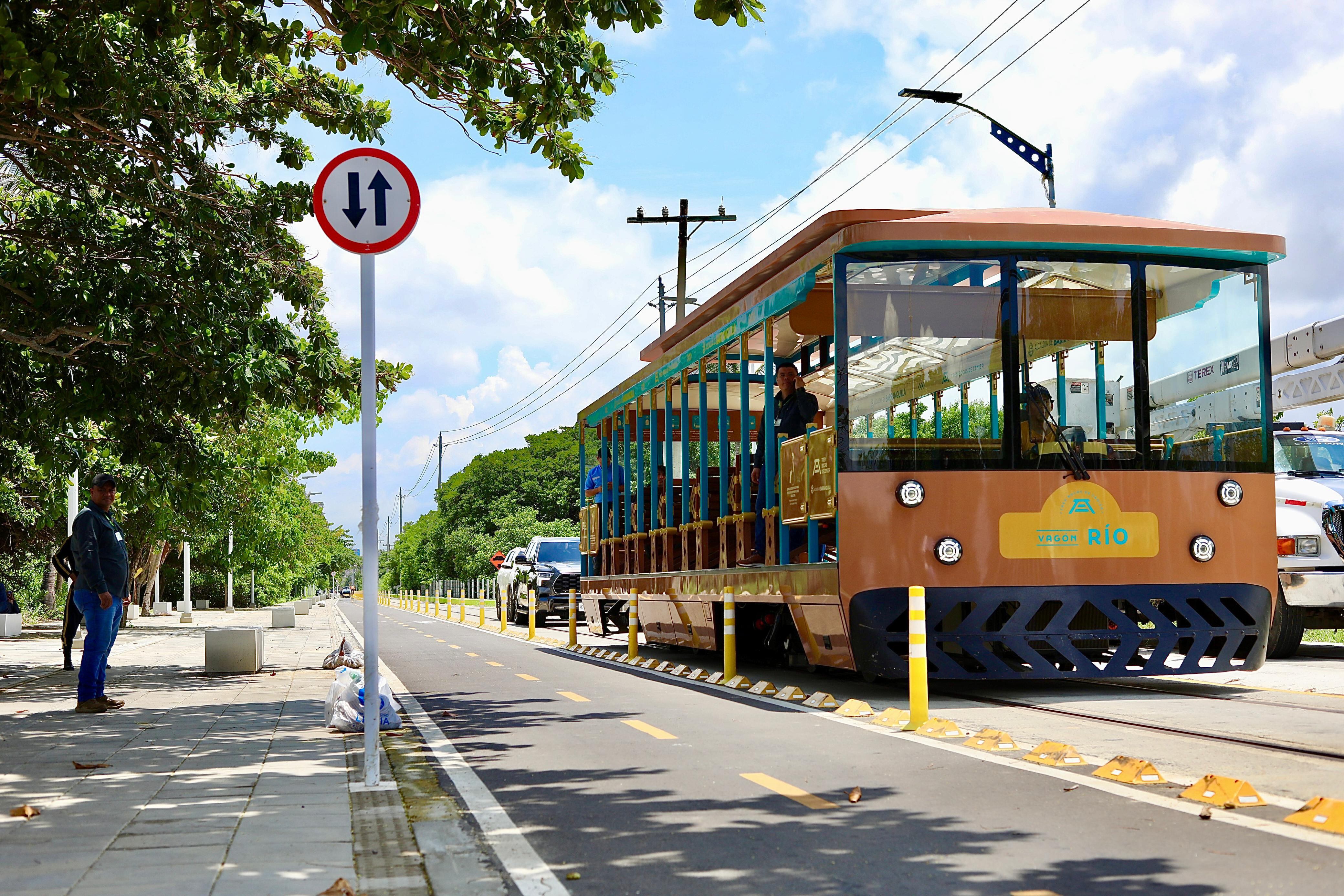 Tren Turístico de Las Flores, Barranquilla.