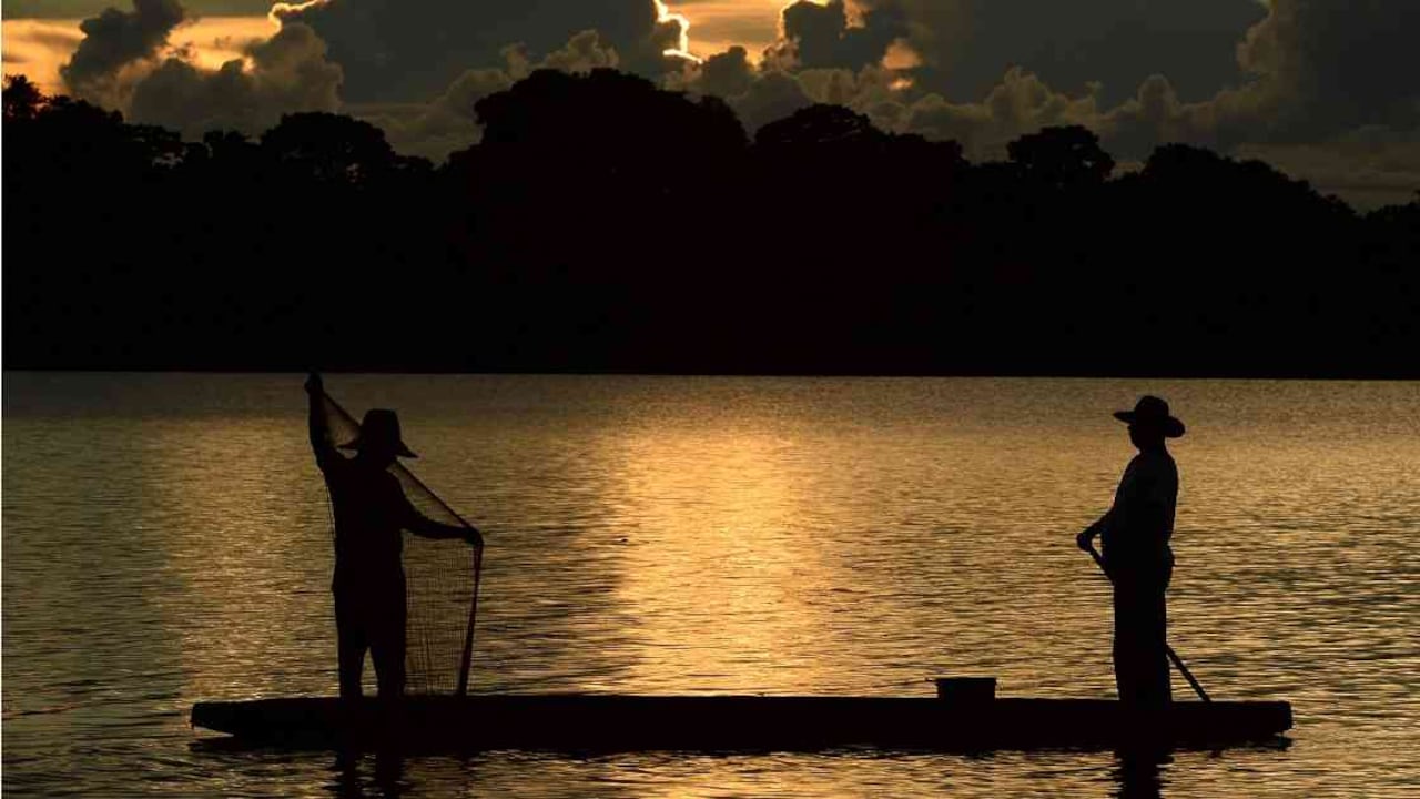 Pescadores de Bocas del Carare. Foto: Mauricio ‘El Pato’ Salcedo – WCS Colombia.