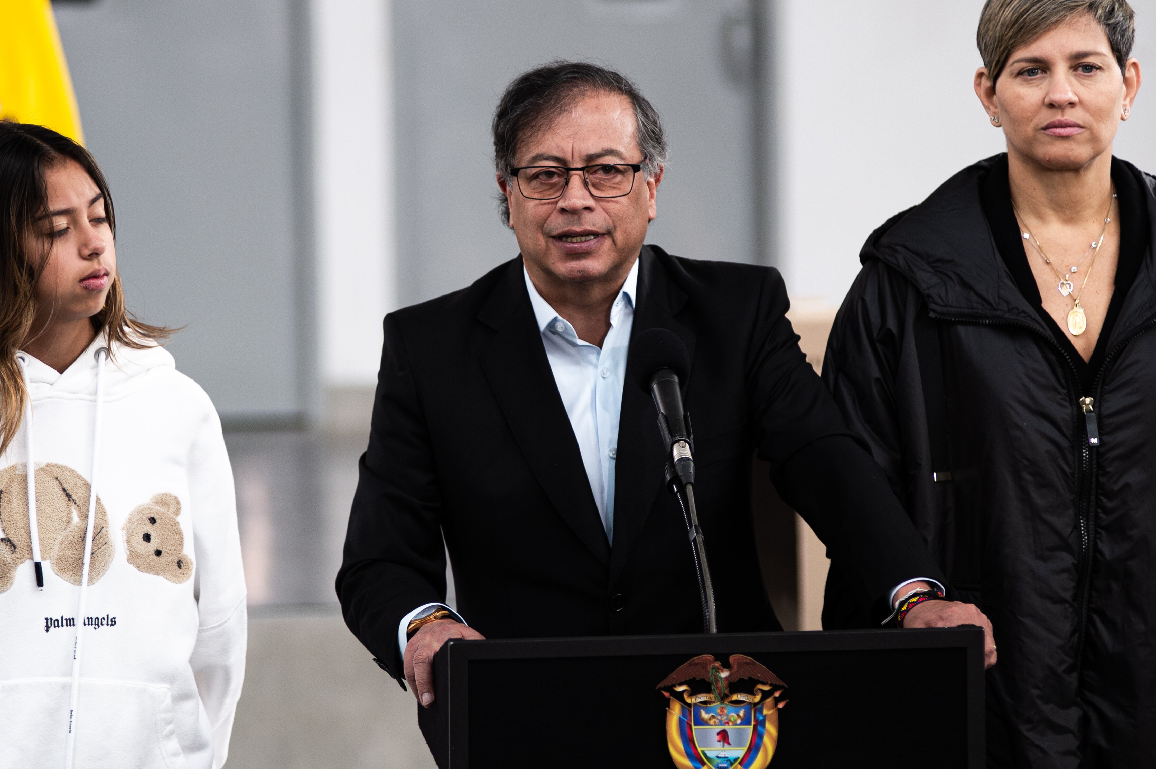 Gustavo Petro, duro crítico de las posturas recién implementadas por Javier Milei.