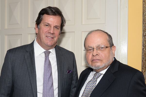 Roberto Pombo y Carlos Lleras de la Fuente.