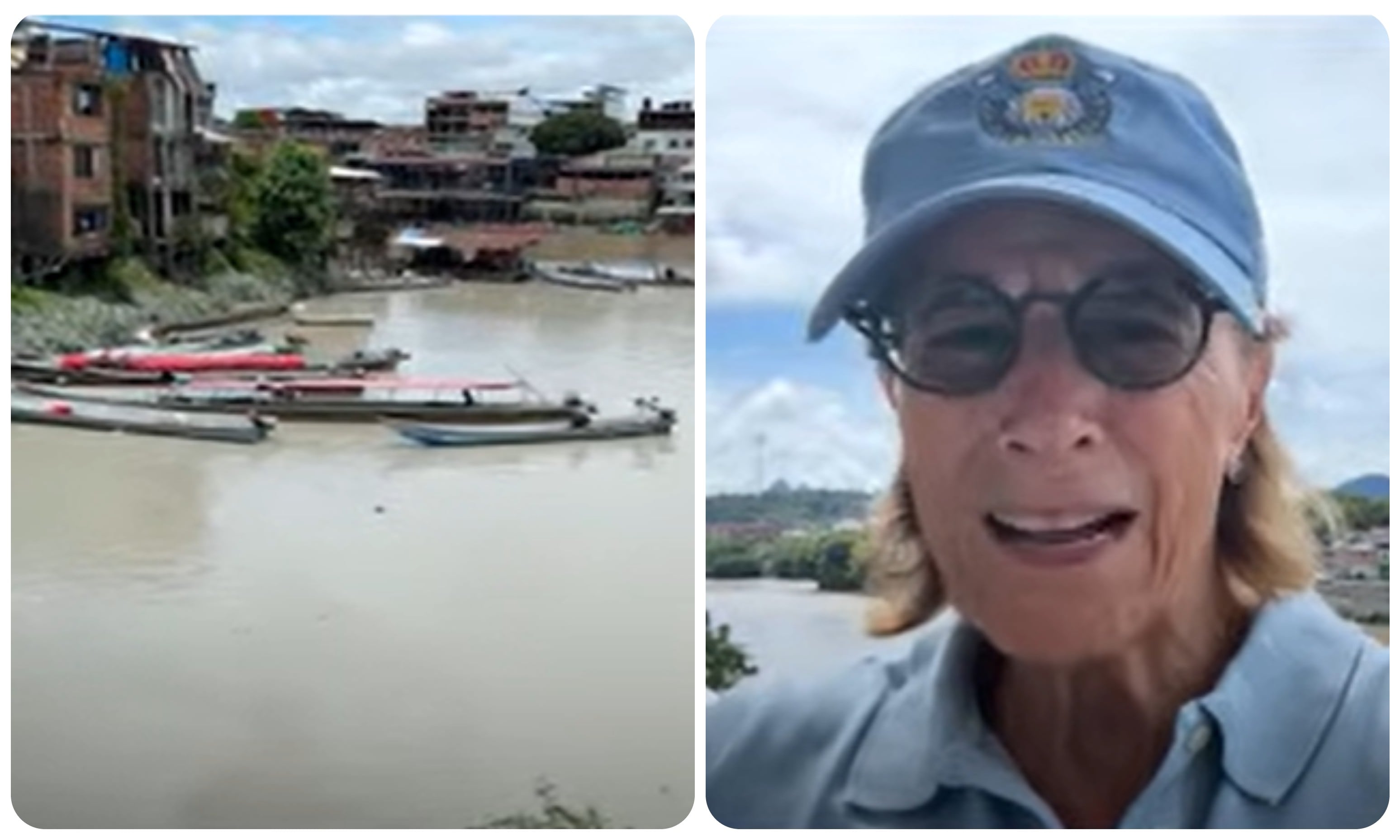 Salud Hernández-Mora evidencia el olvido institucional de Istmina tras el terremoto en Chocó.