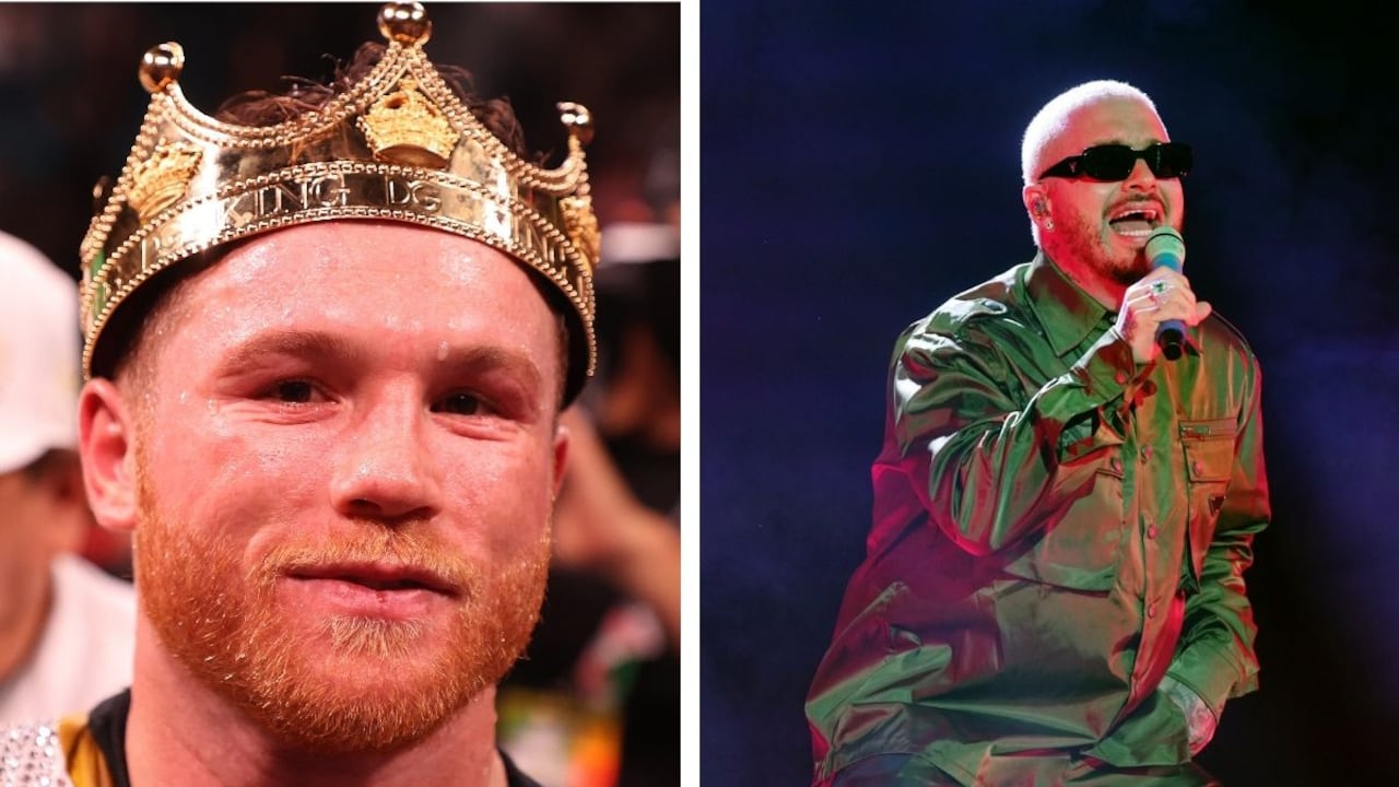 J Balvin y Canelo realizaron videollamada donde se expresaron su cariño y su buena amistad