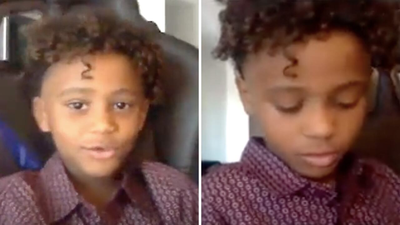 Él es Massiah Browne, el niño héroe de 7 años de edad que salvó a otro de ahogarse en una piscina