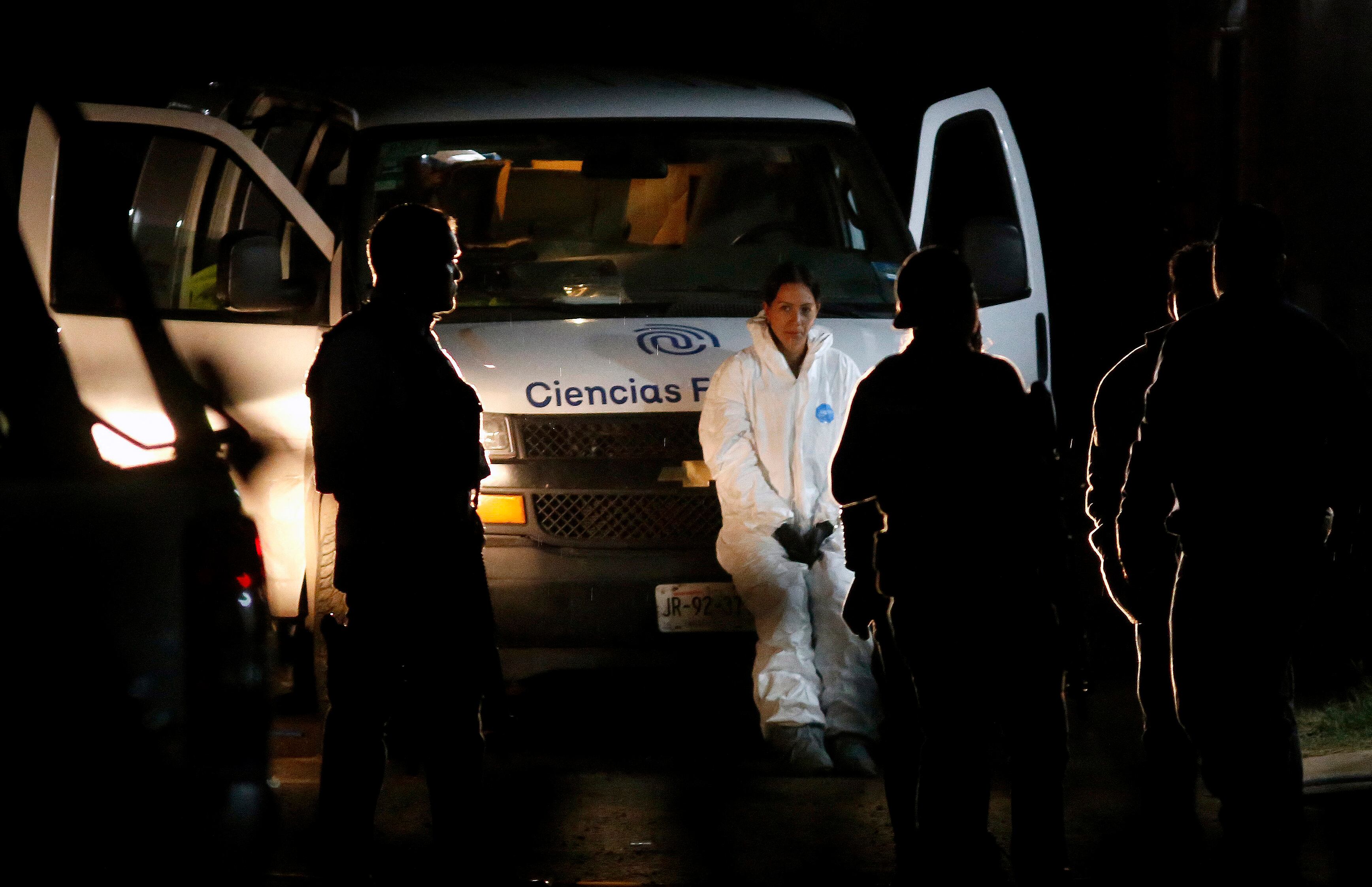 Nueve delicuentes y cuatro policías resultaron muertos en el enfrentamiento en México. (Photo by ULISES RUIZ / AFP)