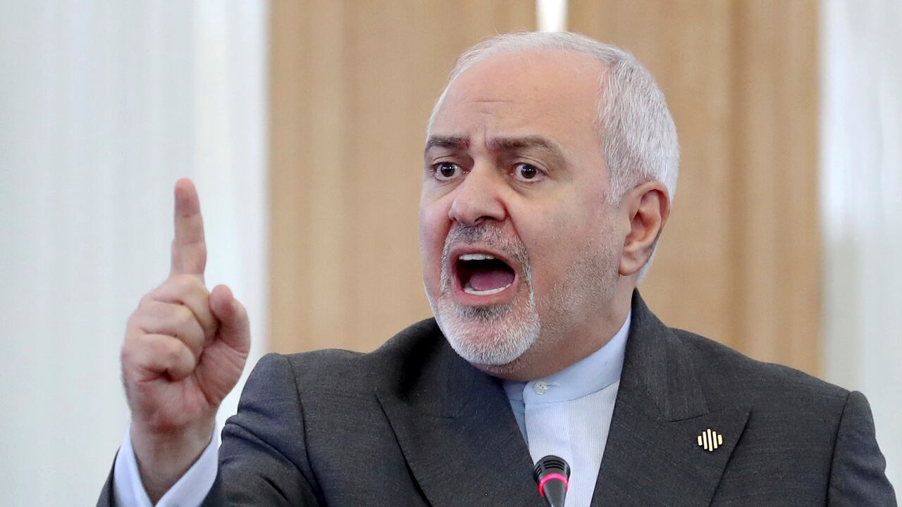 Mohammad Javad Zarif, ministro de Relaciones Exteriores de Irán.