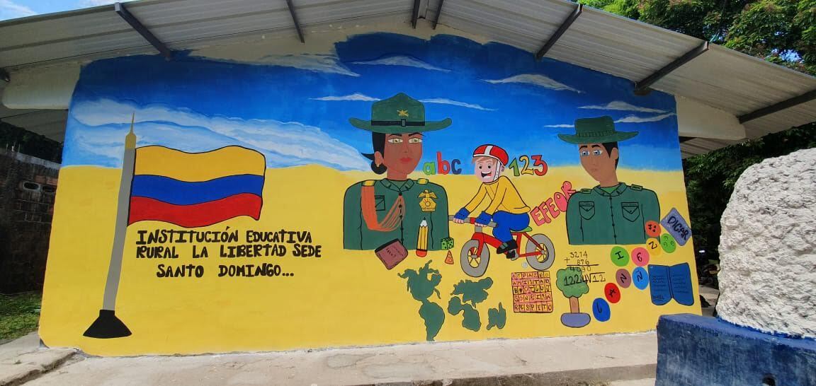 Autoridades le apuestan a combatir la ilegalidad con arreglo de escuelas en zonas de conflicto