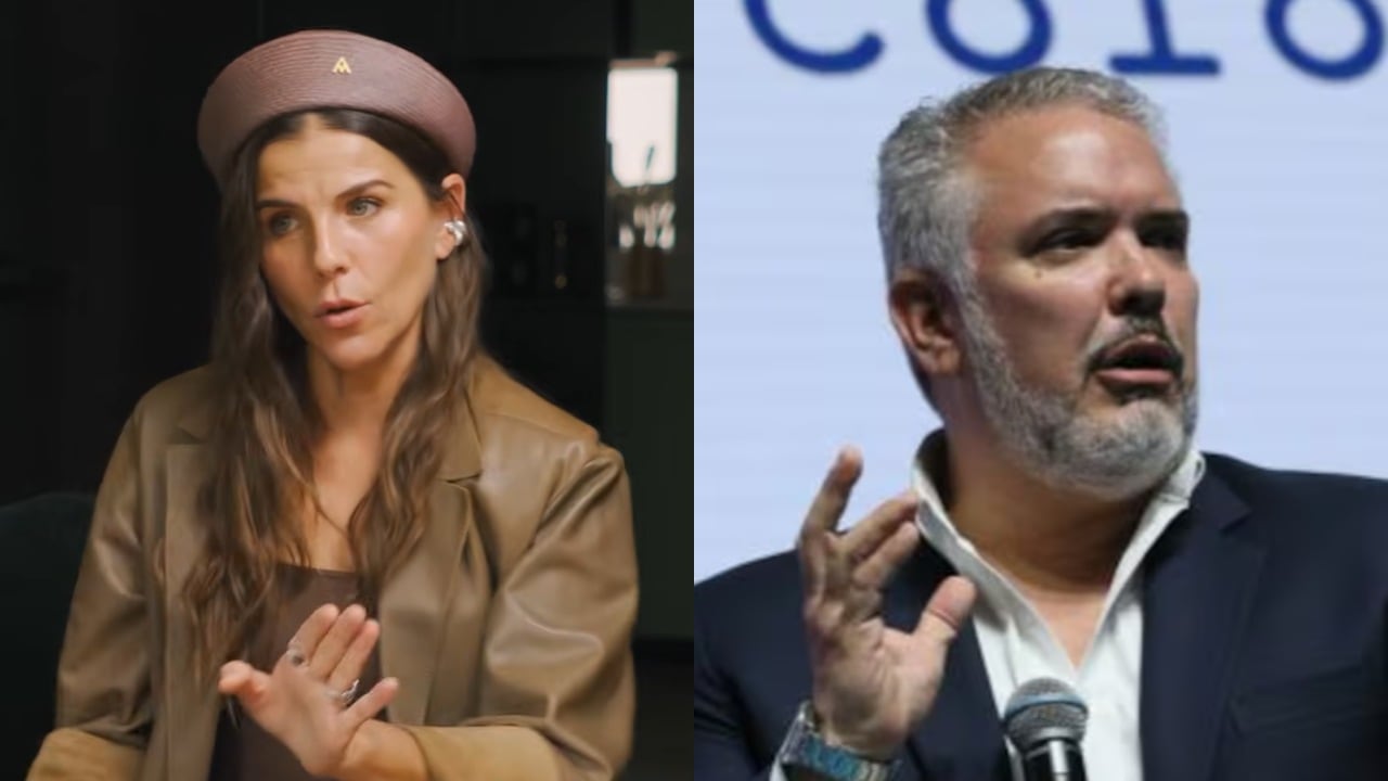 María Fernanda Yepes y Iván Duque