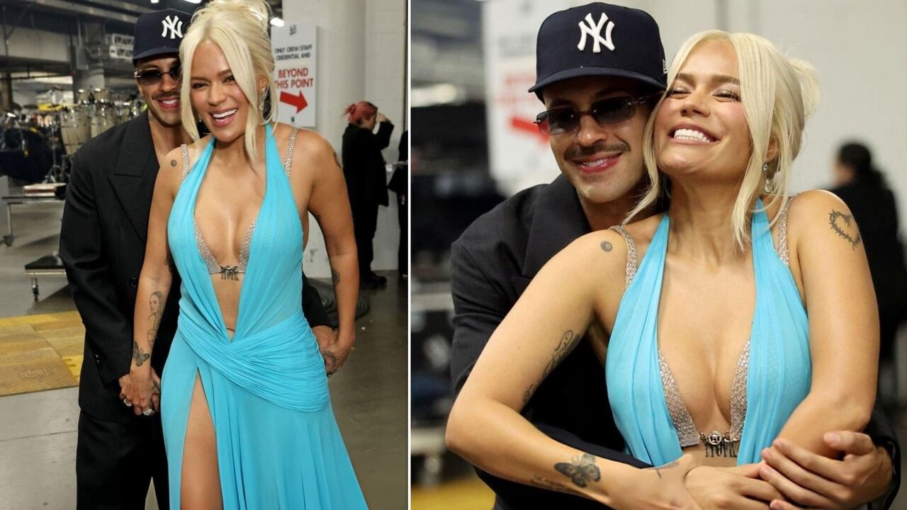 Karol G y Feid estuvieron en los Latin Grammy