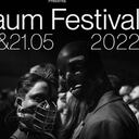 Afiche promocional del festival de música electrónica más importante en su género, el Baum Festival.