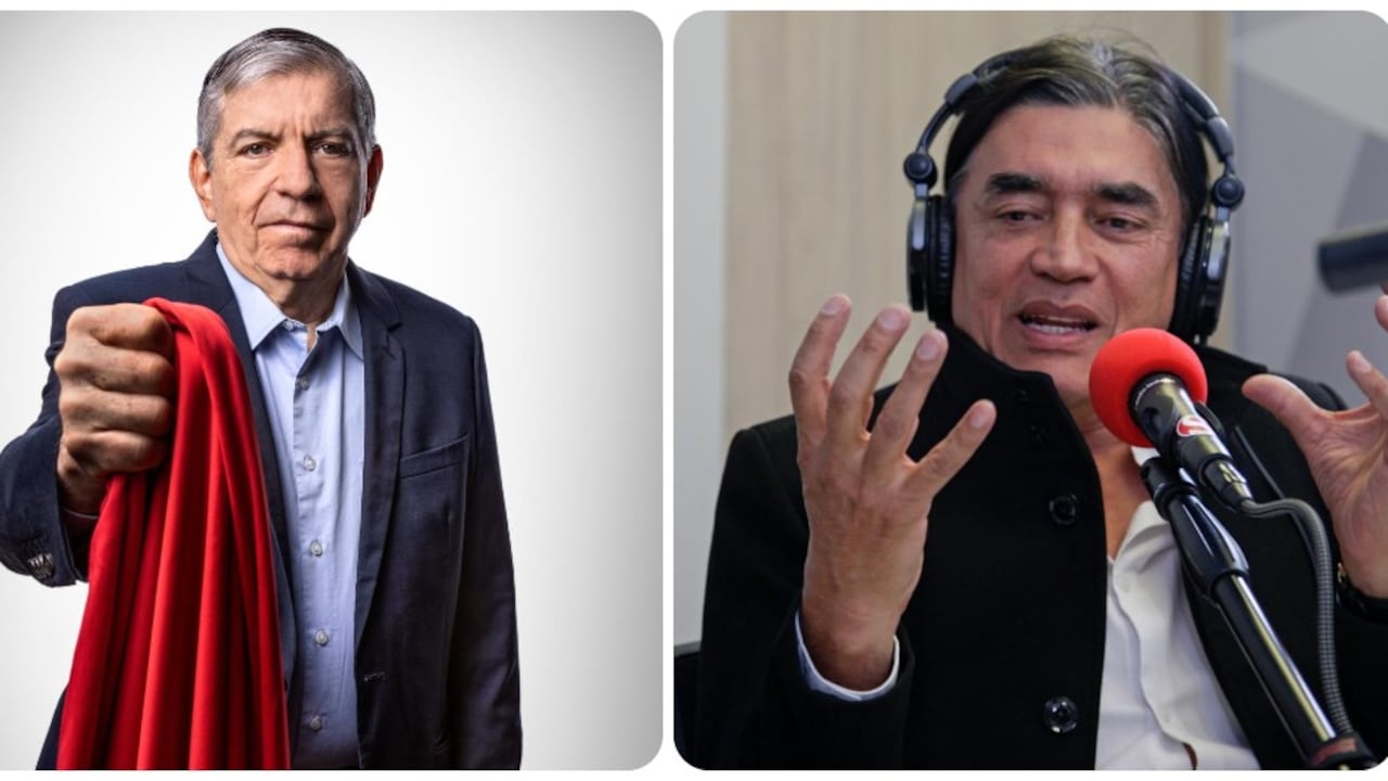 César Gaviria y Gustavo Bolívar