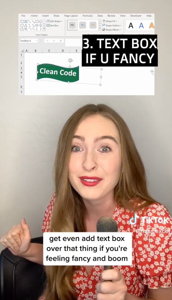 Mis Excel ha logrado convertirse en una de las influenciadoras más importantes en TikTok; la forma como enseña en sus videos, la ha hecho muy popular.