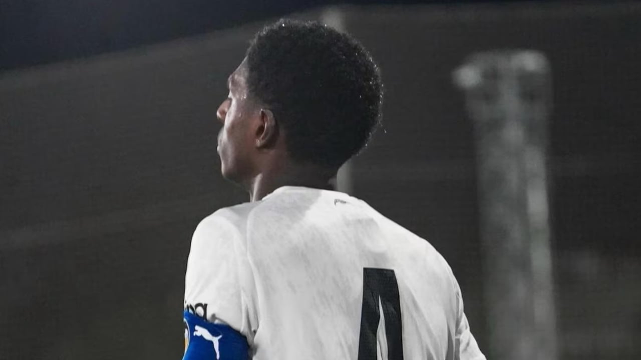 Yulián Mosquera con el Valencia