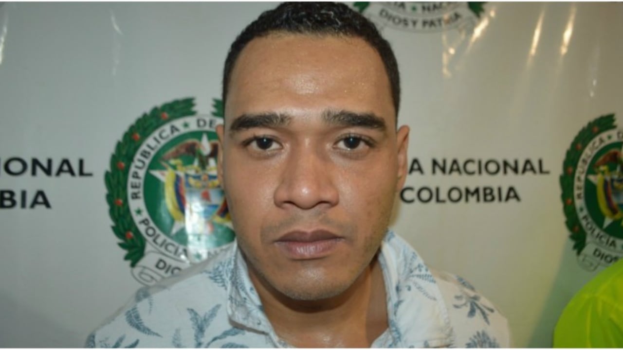 Jhader Andrés Asprilla Rojas, peligroso delincuente capturado en Neiva