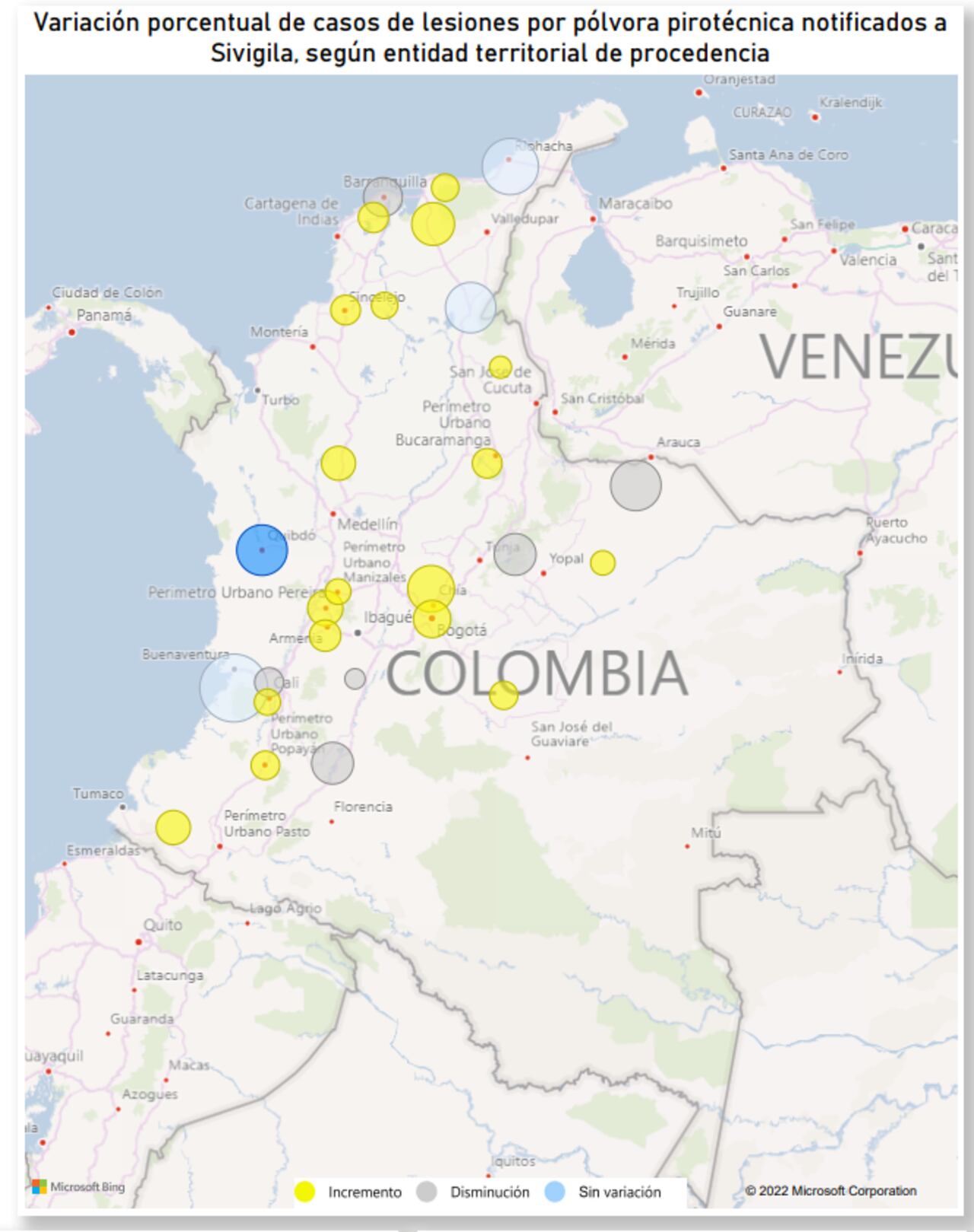 Lesionados con pólvora