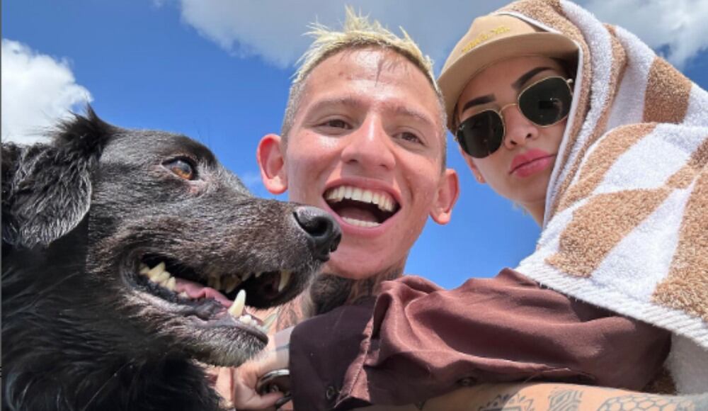 El influenciador se mostró preocupado por el bienestar de su mascota.