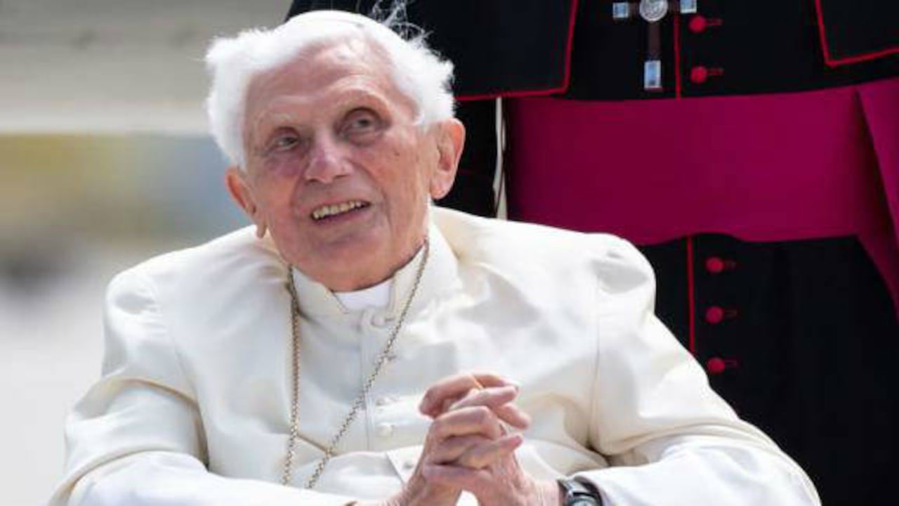 El Vaticano tranquiliza sobre la salud del papa emérito Benedicto XVI/Foto: AFP