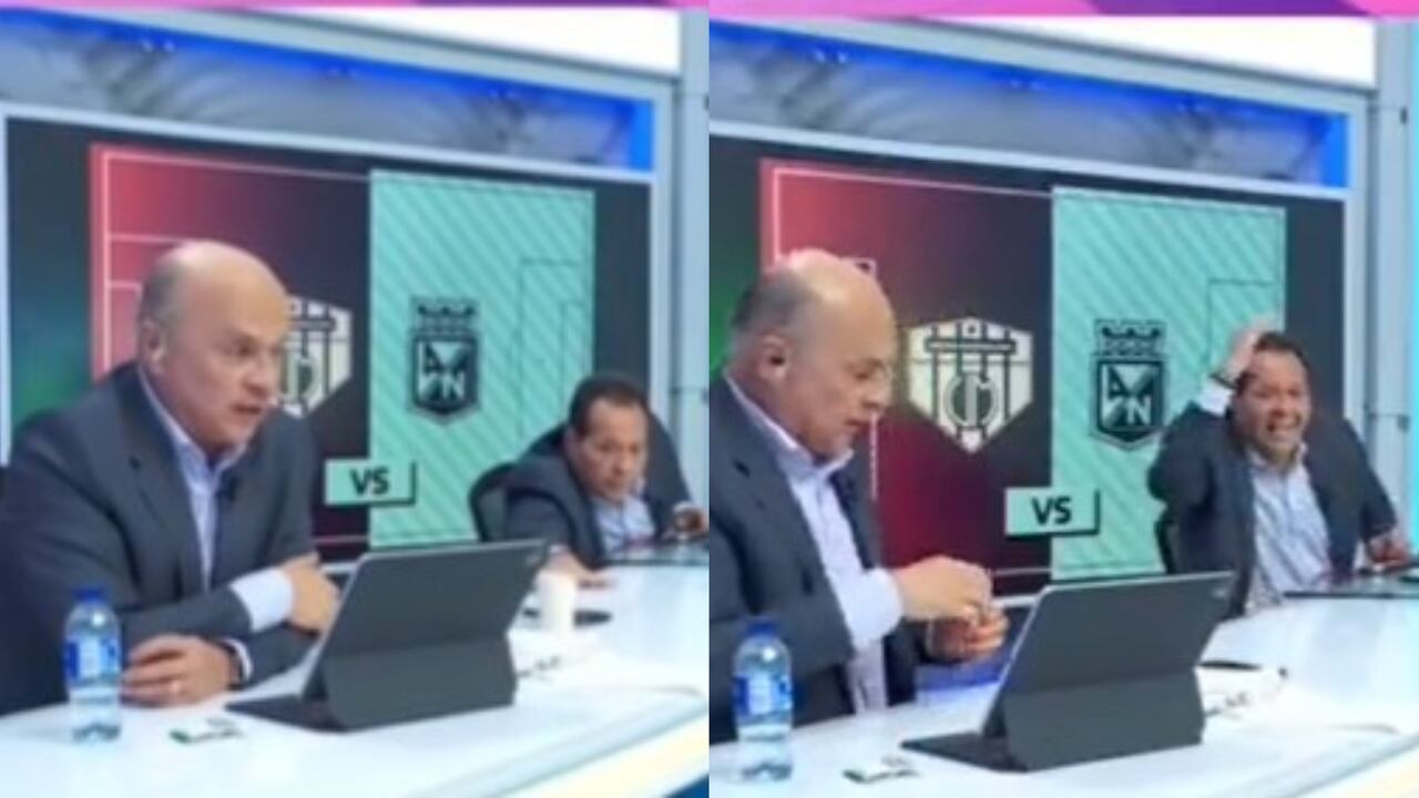 El 'Cantante del Gol' y Carlos Antonio Vélez protagonizaron gracioso suceso.