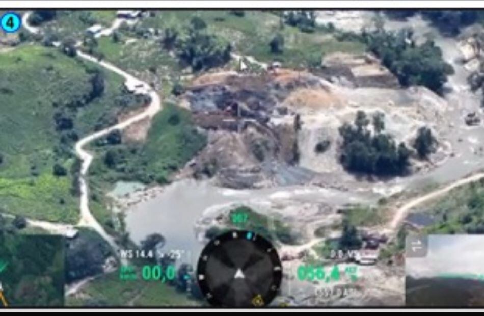 Tomas de la minería ilegal de las disidencias en el Cauca.