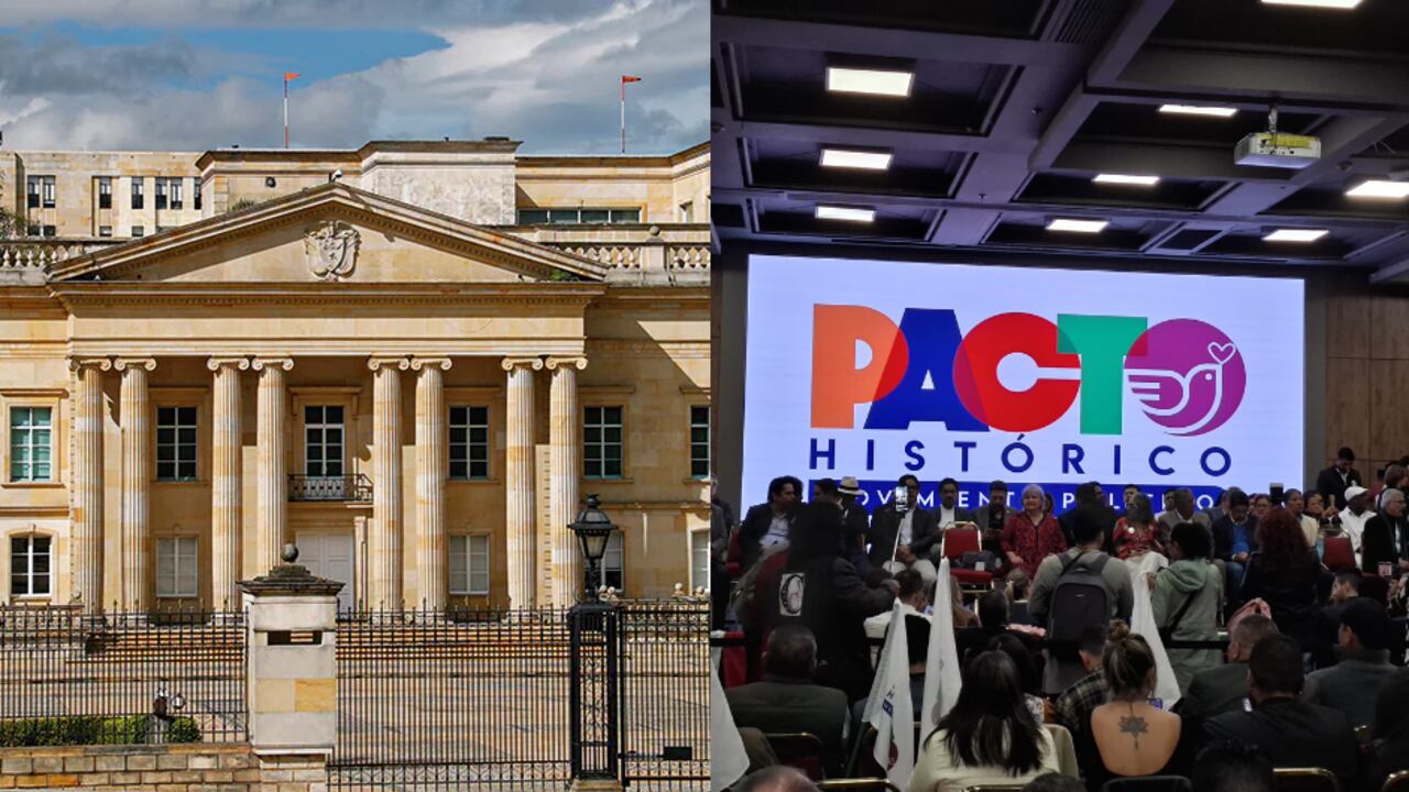Presidencia de la República y Pacto Histórico. Imágenes de referencia.