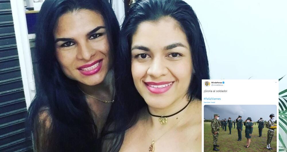 Juliana Giraldo y su hermana Aura