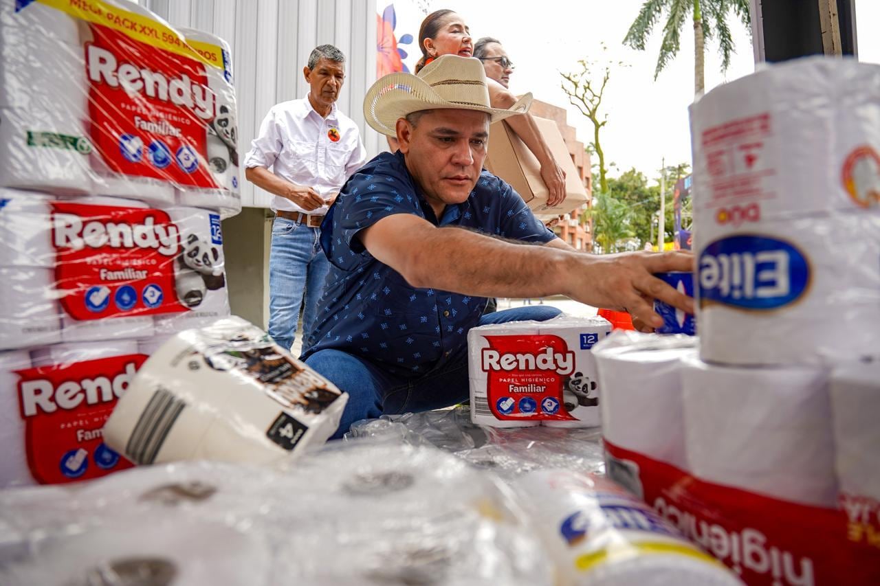 Durante la celebración se logró recaudar 26 toneladas de ayudas para los damnificados del terremoto.