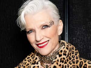 UNIVERSAL CITY, CALIFORNIA - FEBRUARY 26: Model Maye Musk visits Hallmark Channel's "Home & Family" at Universal Studios Hollywood on February 26, 2020 in Universal City, California. (Photo by Paul Archuleta/Getty Images)