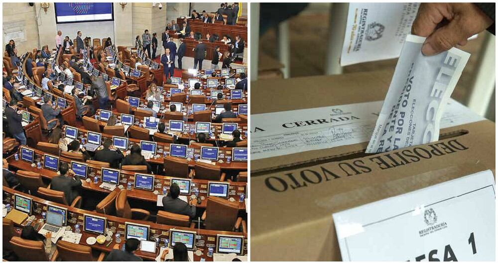 Código electoral, Congreso