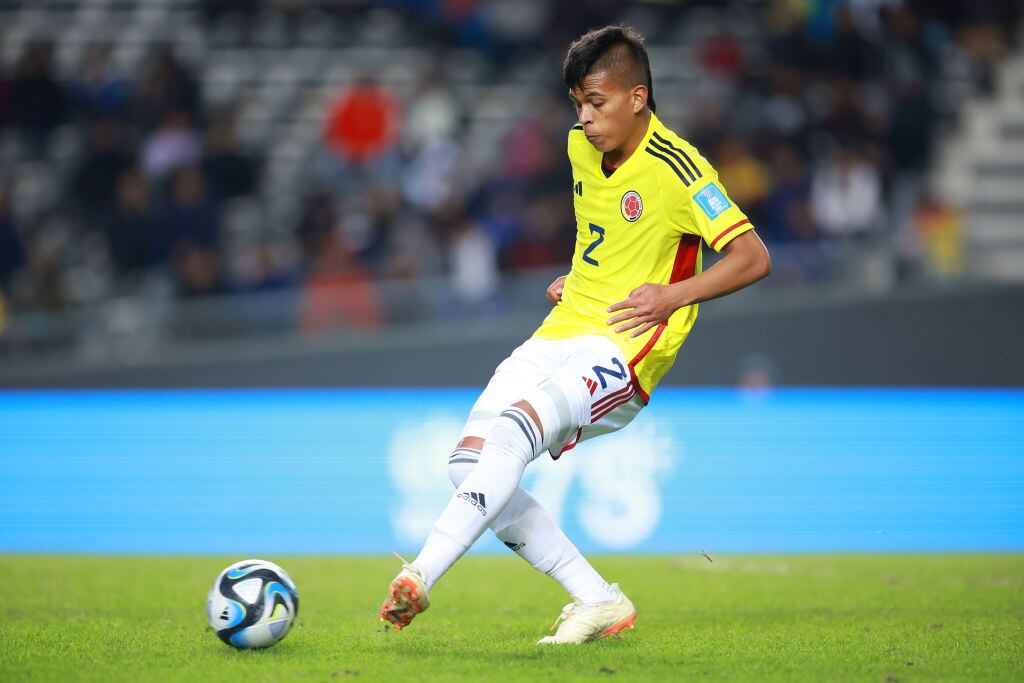 Daniel Pedrozo, jugador de la Selección Colombia Sub-20