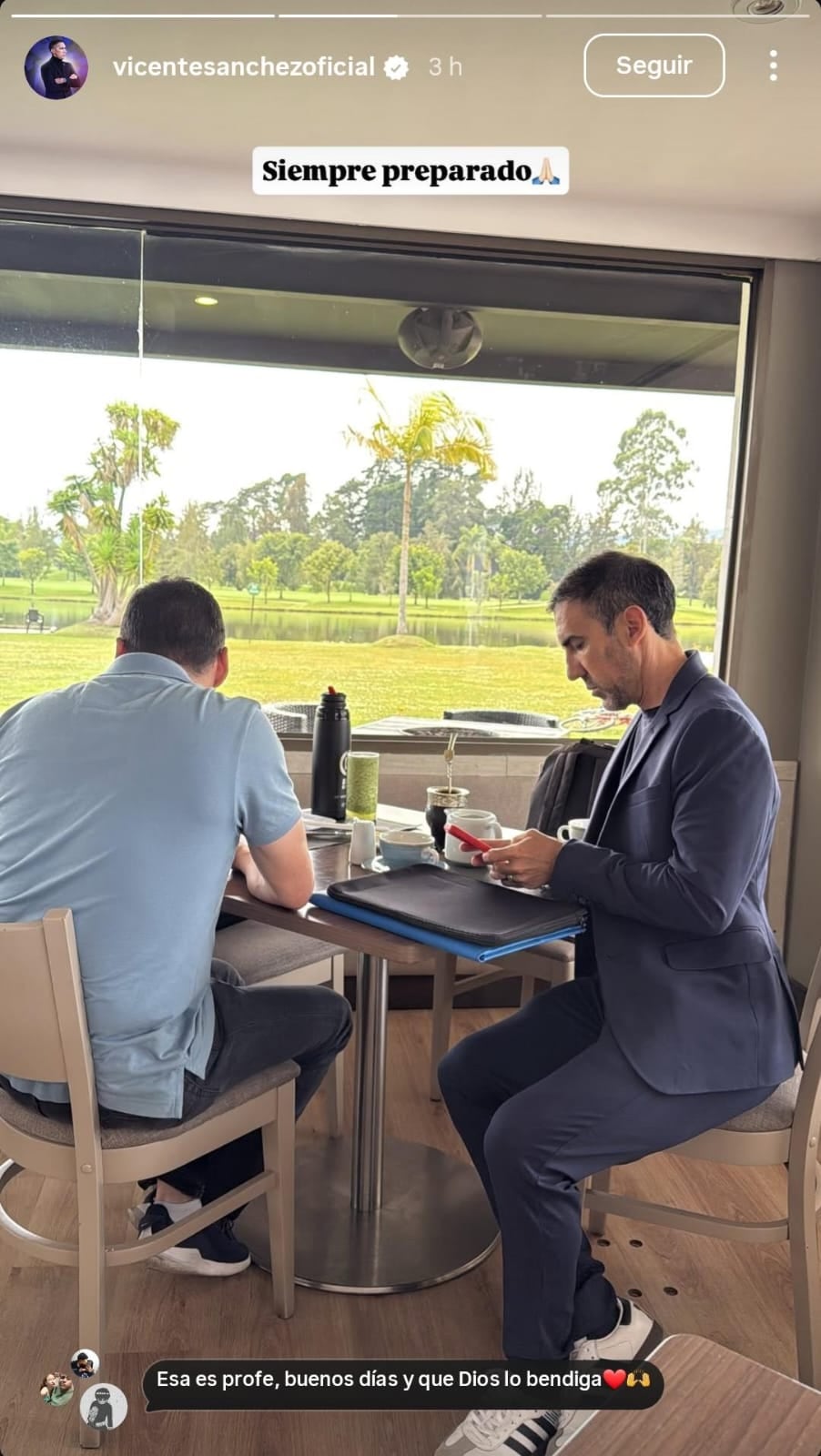 Historia de Vicente Sánchez, a horas de lo que sería la reunión clave con Atlético Nacional