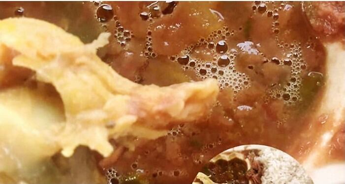 Comida en mal estado entregada en el congreso de Ibagué.